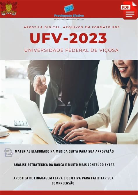 Provimento Efetivo Concursos Apostila Ufv Mg Assistente