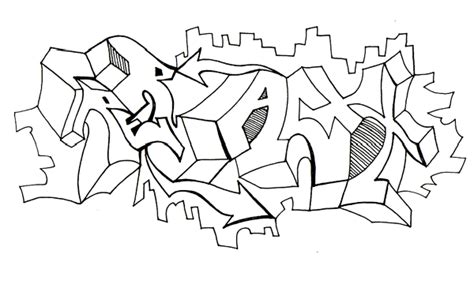 Queen Graffiti Coloring Coloring Pages