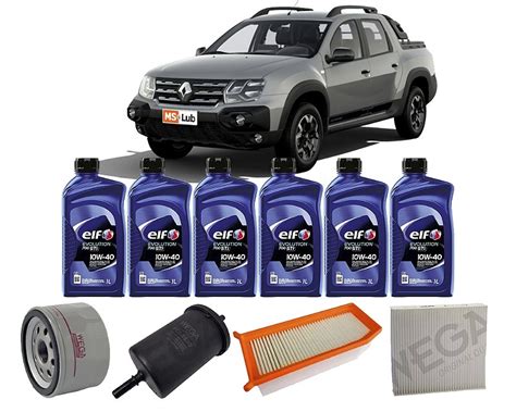 Kit Troca Renault Duster Oroch Hi Flex V Em Diante Mslub