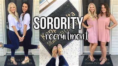 Sorority Recruitment Weekend Youtube