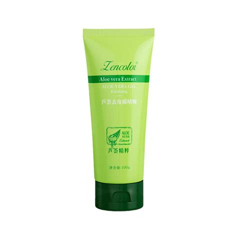 Aloe Vera Exfoliating Gel Deeply Cleansing Lighteningandexfoliating Gel