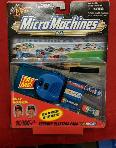 Micro Machines Winners Circle Jeff Gordon Vs Dale Jarrett Rare