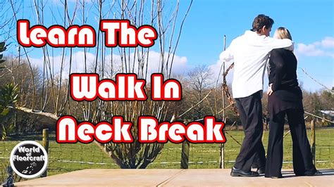 Intermediate Modern Jive Walk In Neck Break Youtube