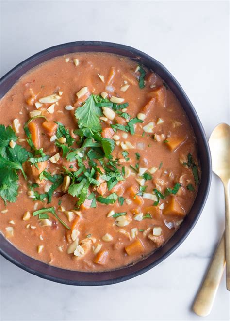 African Chicken Peanut Stew Wholesomelicious