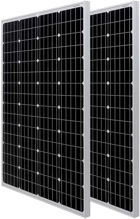 Buy HQST 100 Watt 12 Volt Monocrystalline Flexible Solar Panel Sunpower