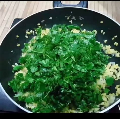 Moong Dal Methi Sabzi Methi Moong Dal Sabzi Vanitas Corner