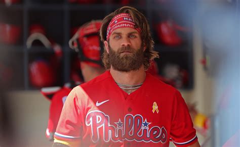 Bryce Harper Unrecognizable After Shaving Trademark Beard