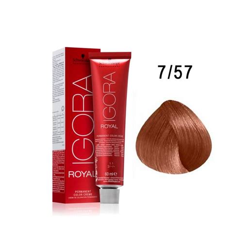 7 57 Igora Royal Schwarzkopf Professional 60 Ml Perfumerías Isydem