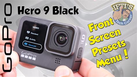 GoPro Hero 9 Black Accessing The Front Screen Presets Menu YouTube