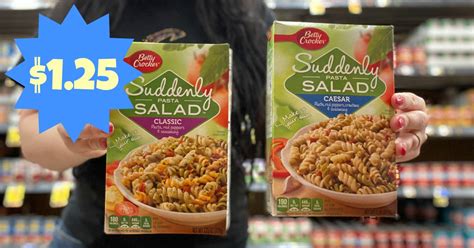 Betty Crocker Suddenly Salad Only 125 Each At Kroger Kroger Krazy