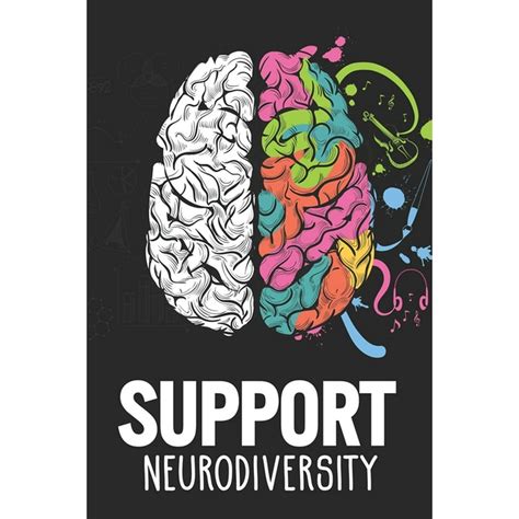 Neurodiversity Colorful Brain Paperback