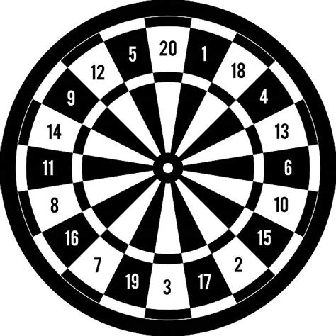 Printable Dart Board