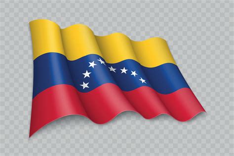 3D Realistic waving Flag of Venezuela 25355860 Vector Art at Vecteezy