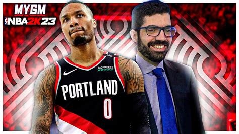 RECONSTRUCCIÓN TOTAL en los BLAZERS NBA 2K23 MY GM en ESPAÑOL