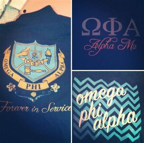 Omega Phi Alpha This Is My Chapters Gear Cute To Have Something Like