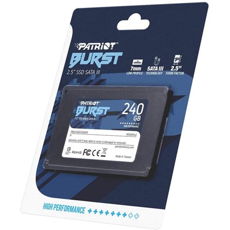 Disque Dur Interne Ssd Patriot Burst Go