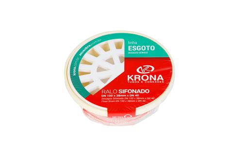 Ralo Sifonado Redondo Branco nº37 Krona