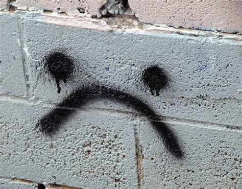 Sad Face Graffiti Free Stock Photo - Public Domain Pictures