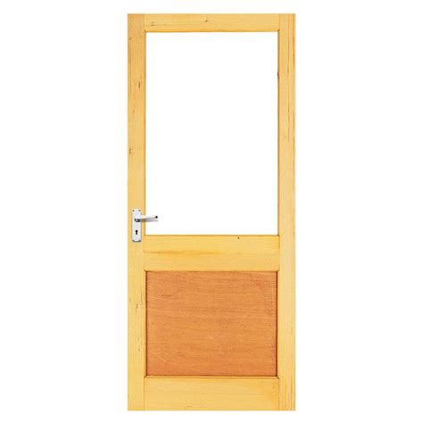 Howdens Hemlock Softwood Stile And Rail External Door Howdens