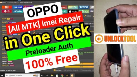 Oppo A17 Cph2477One Click All MTK Imei Repair Unlock Tool YouTube