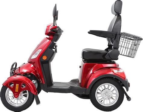 Scooter eléctrico de 4 ruedas para adultos mayores y ancianos