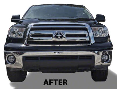 Fits 2010 2013 Toyota Tundra Chrome Grille INSERT Grill OVERLAY Trim