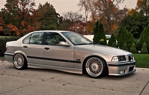 Super Clean Artic Silber Bmw E36 On Oem Bmw Styling 5 Bbs Rc090