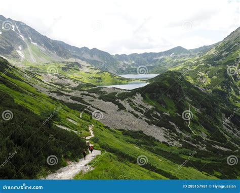 Hiking in Tatra Mountains of Poland, Carpathians, Travel and Tourism Stock Image - Image of hill ...