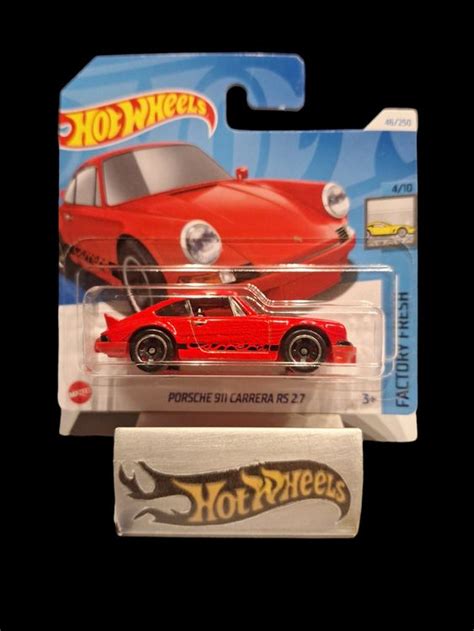 Hot Wheels Factory Fresh 2024 Porsche 911 Carrera RS 2 7 S Kaufen Auf