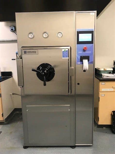 Double Door Pass Thru Autoclave