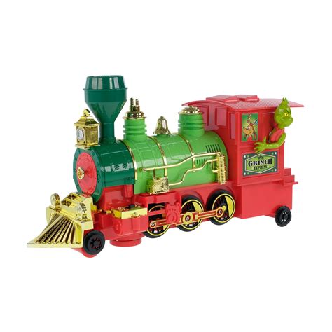 Dr Seuss The Grinch Bump N Go Train Toy Battery Operated Christmas