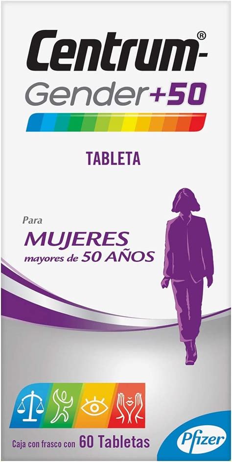 Centrum Multivitam Nico Gender Mujeres Frasco Con Tabletas