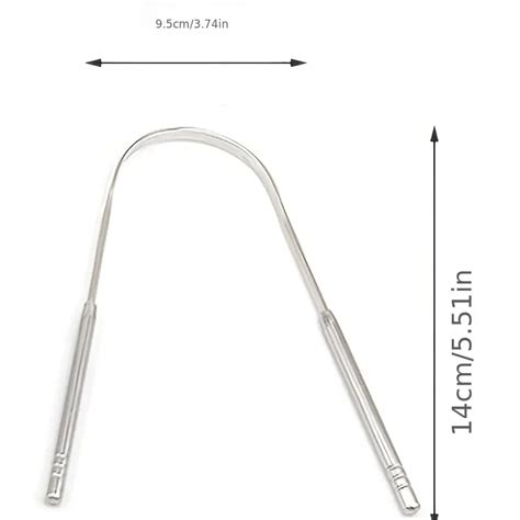 Stainless Steel U Shaped Tongue Scraper Tongue Coating Temu Australia