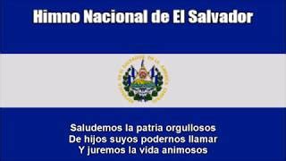 National Anthem of El Salvador (Himno Nacional de El Salvador) - With ...