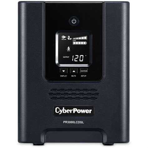CyberPower Smart App Sinewave Enterprise UPS — 3000VA / 2700W 208V/240V High-Voltage 2U (Extended-Life Lithium-Ion Battery Pack / 5YR-WARR) (PR3000HV-LI-ION-5YR-WARR)