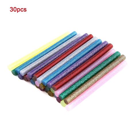 Pcs Pack Multi Colors Glitter Hot Glue Sticks Non Toxic High Adhesive