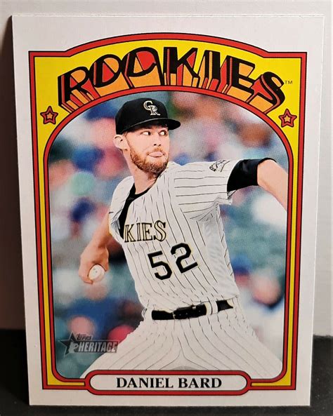 2021 Topps Heritage High Number 671 Daniel Bard For Sale Online EBay