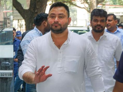 Land For Job Case Tejashwi Yadav To Not Appear Before Cbi Today As Wife Hospitalised After Ed