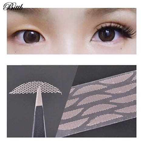 Bittb 60Pairs Double Eyelid Tape Invisible Eye Double Eyelid Tape ...