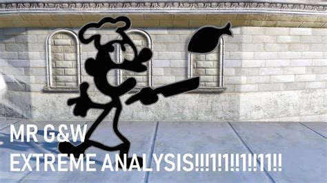 Mr Game And Watch Analysis Super Smash Bros Ultimate Youtube