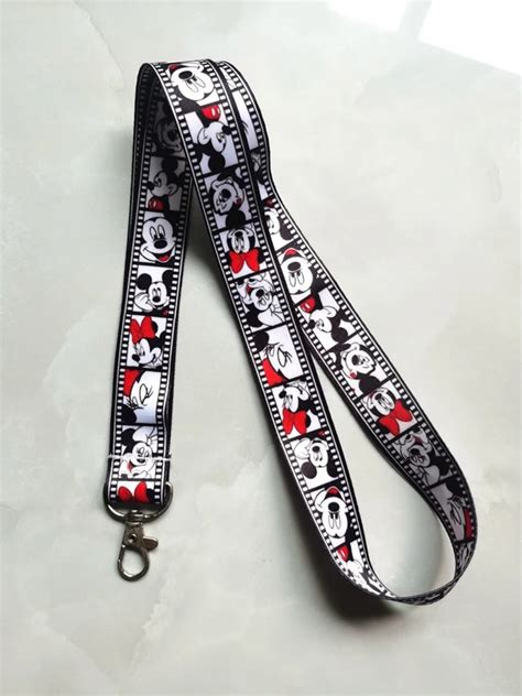 New Pcs Disney Mickey Minnie Lanyards Keys Neck Strap For Card Badge