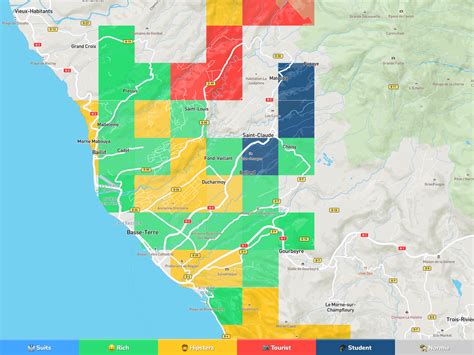 Basse-Terre Neighborhood Map