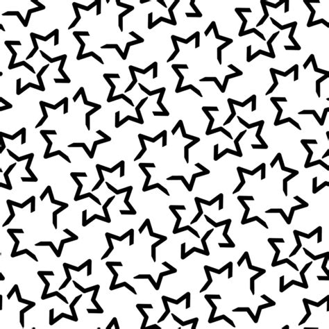 Seamless Star Pattern Stock Vector Image By Ihor Seamless