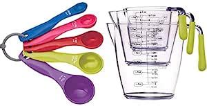 KitchenCraft Colourworks 5 Piece Measuring Spoon Set 3 Piece