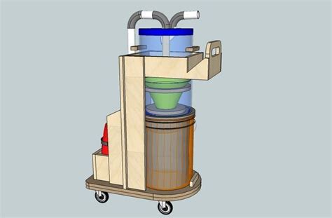 Mini Cyclone Bucket Dust Collector Dust Collector Shop Dust