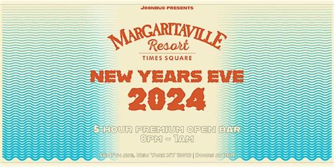 Margaritaville Resort Times Square New Years Eve Party 2024