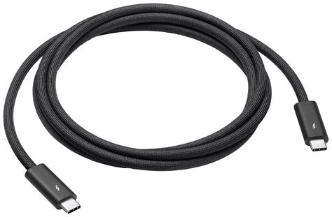 Apple Thunderbolt 4 Pro Cable Thunderbolt™ Usb C® Plug 180 M Black Mn713zma Thunderbolt Cable