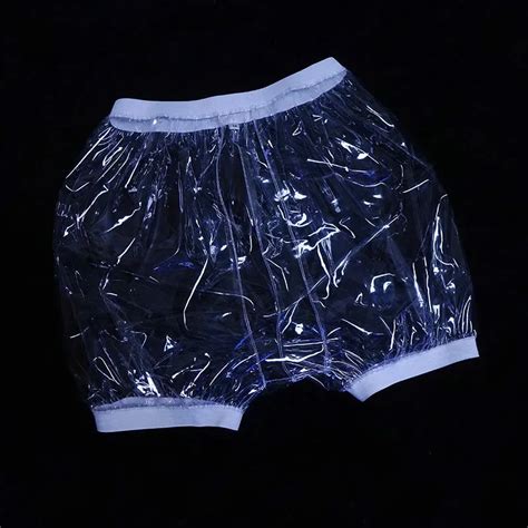 Transparent Pvc Boxer Shorts Soft Smooth Silent Waterproof Leak Proof