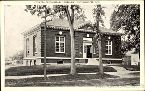 Curtis Memorial Library Brunswick, ME