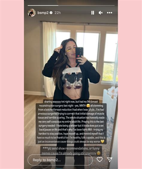 Bristol Palin Reveals NINTH Breast Augmentation Surgery Gets Candid